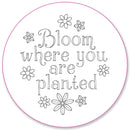 Blooms & Succulents Embroidery Pattern Transfers - SpectrumStore SG