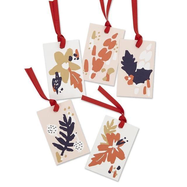 Blossoming Blooms Gift Tags With Ribbon - SpectrumStore SG