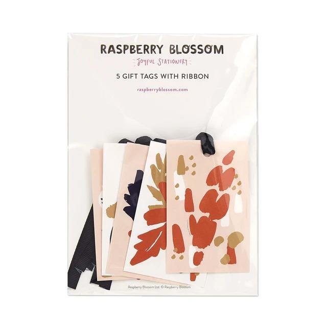 Blossoming Blooms Gift Tags With Ribbon - SpectrumStore SG