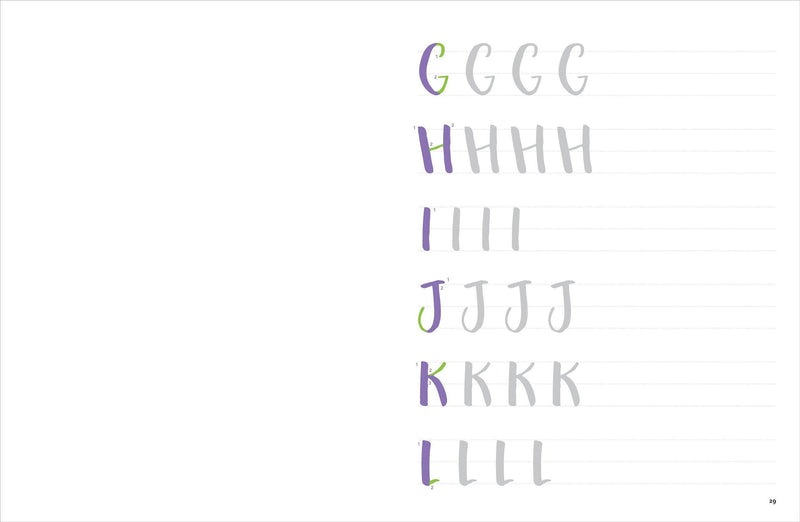 Brush Lettering Workbook - SpectrumStore SG