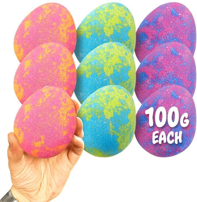 Bundle Deal - 9 x Egg Baff Bombz - SpectrumStore SG