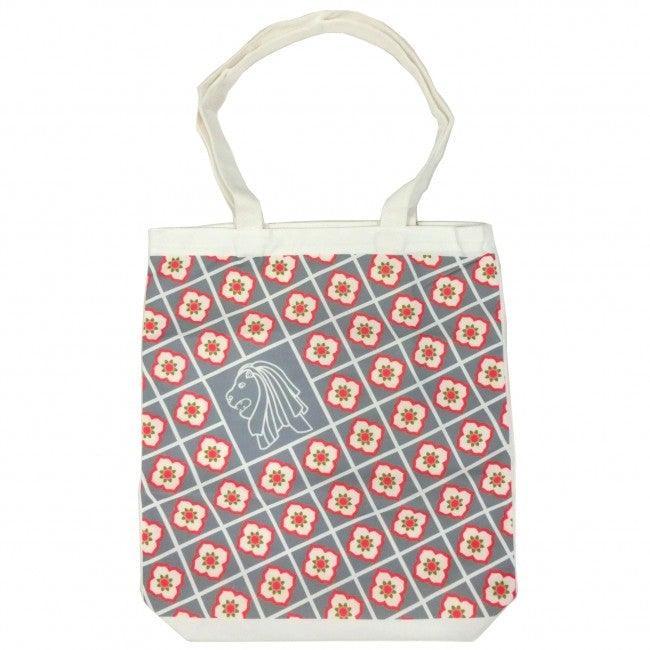 Canvas Bag Peranakan Grey - SpectrumStore SG