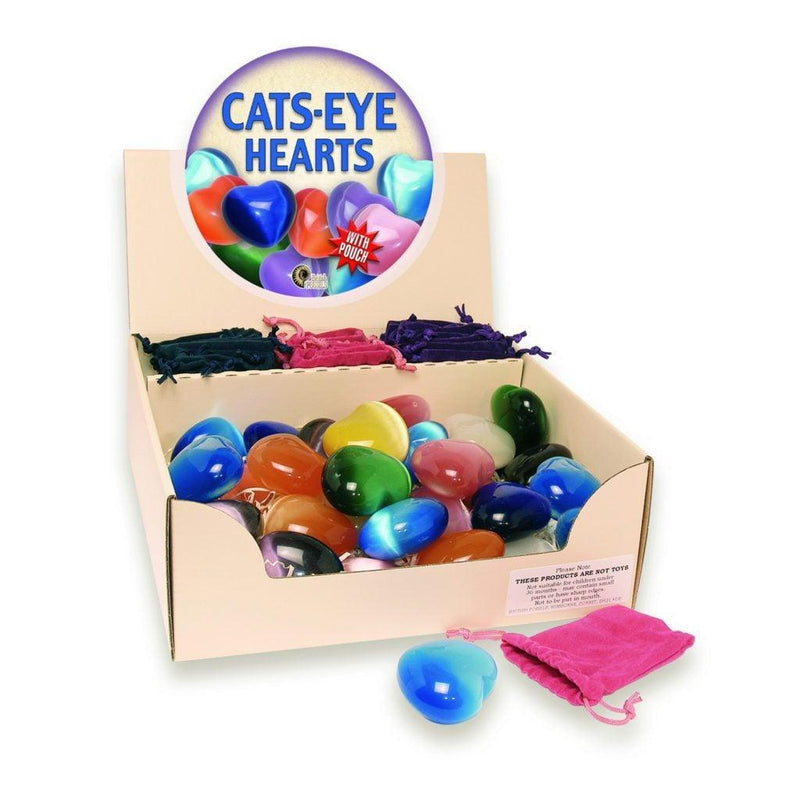 Cat's Eye Hearts With Pouch - SpectrumStore SG