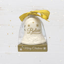 Ceramic Christmas Bell: Believe - SpectrumStore SG