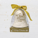 Ceramic Christmas Bell: Christ our Saviour is born - SpectrumStore SG