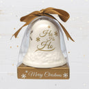 Ceramic Christmas Bell: Ho Ho Ho - SpectrumStore SG