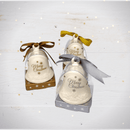 Ceramic Christmas Bell: Motive With Cross - SpectrumStore SG