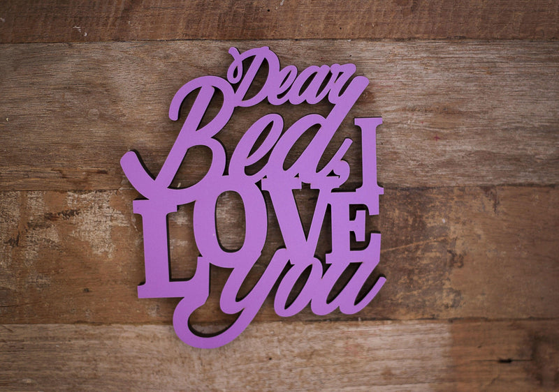 Chatter Wall: DEAR BED - SpectrumStore SG
