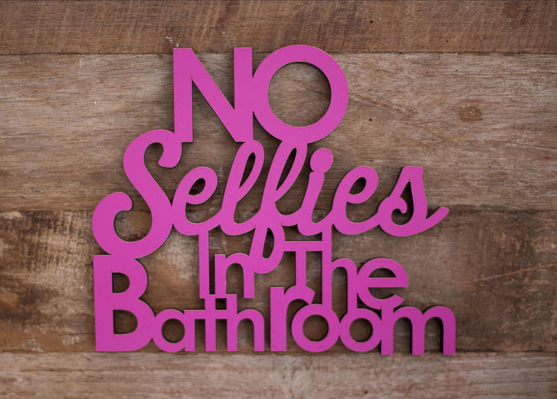 Chatter Wall: NO SELFIES - SpectrumStore SG