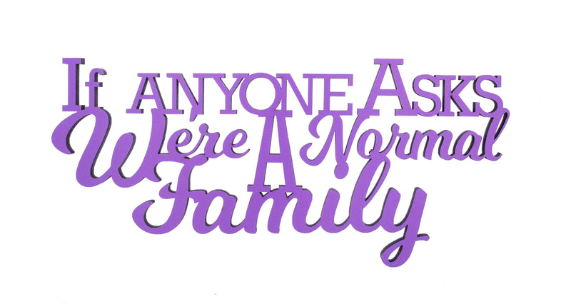 Chatter Wall: NORMAL FAMILY - SpectrumStore SG