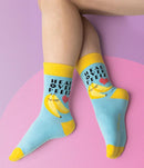 Chatterbox Socks: Head Over Peels - SpectrumStore SG