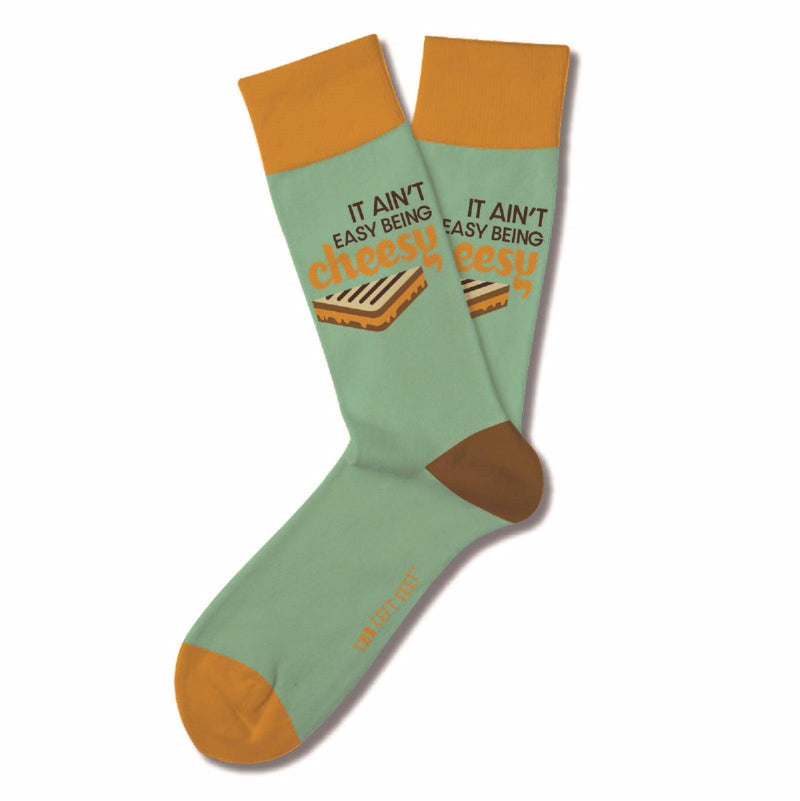 Chatterbox Socks: It Ain't Easy Bring Cheesy - SpectrumStore SG