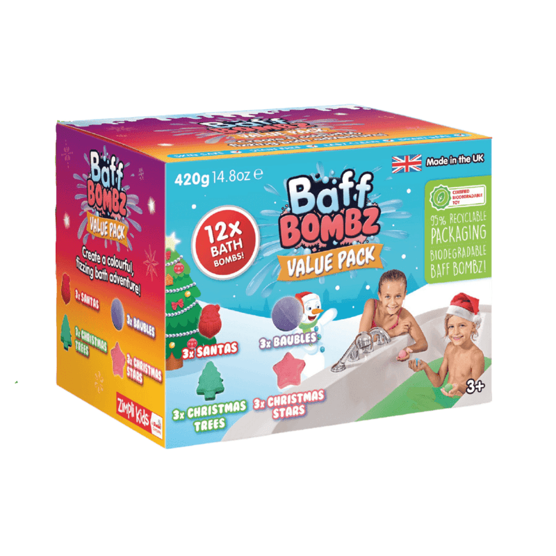 Christmas Edition Baff Bombz (12 counter) - SpectrumStore SG