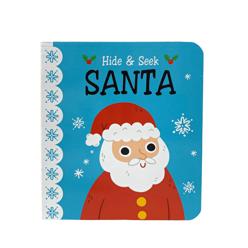 Christmas Hide & Seek Lift-the-Flap Mini Board Books - Santa - SpectrumStore SG