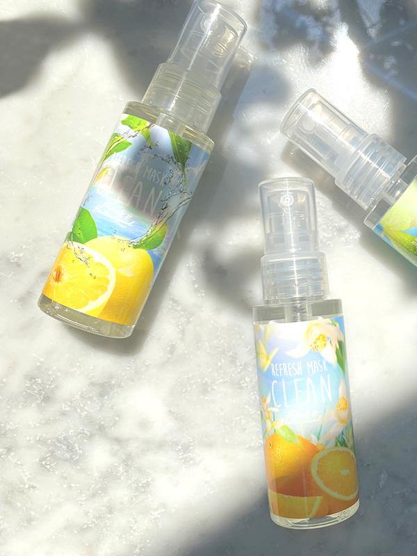 CLEAN Fresh & Botanical Natural Mask Spray <Refresh Orange> - SpectrumStore SG