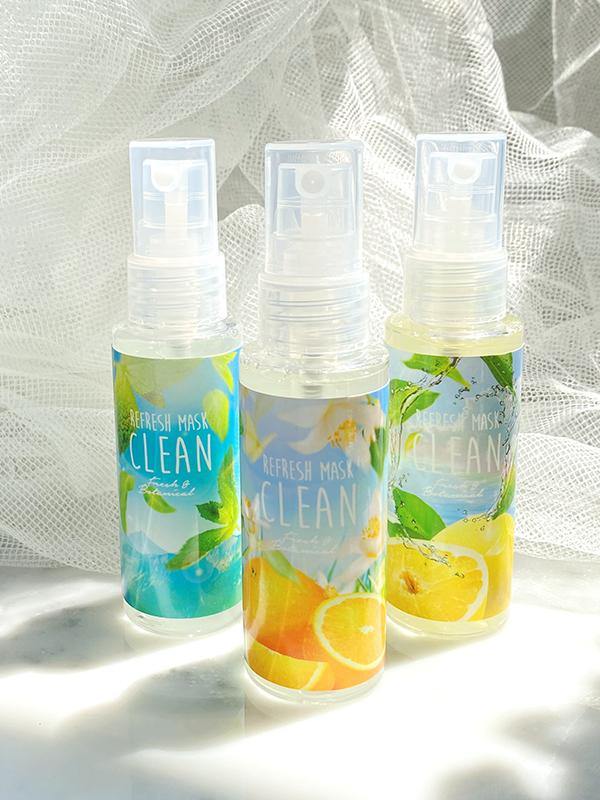 CLEAN Fresh & Botanical Natural Mask Spray <Refresh Orange> - SpectrumStore SG