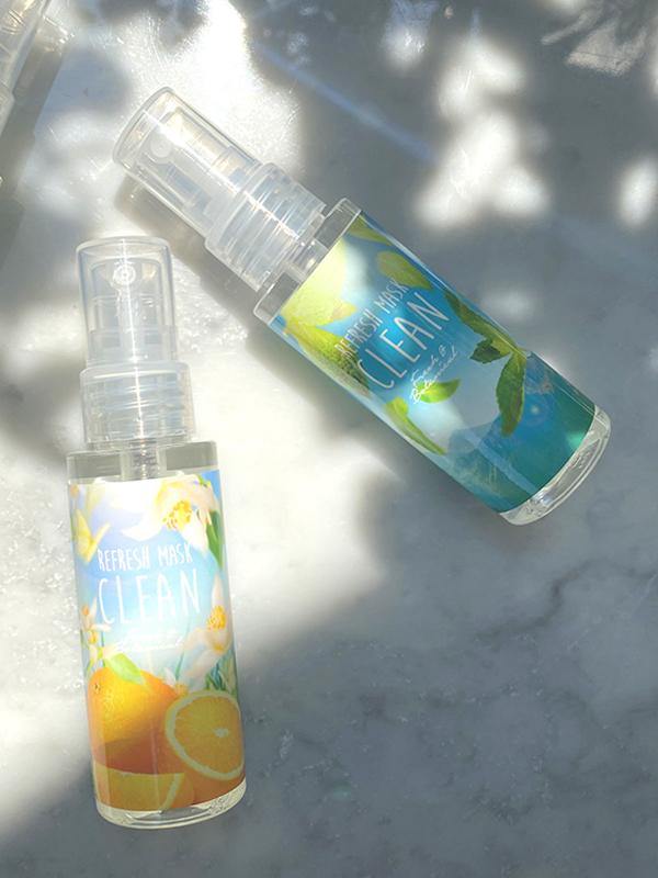 CLEAN Fresh & Botanical Natural Mask Spray <Refresh Orange> - SpectrumStore SG