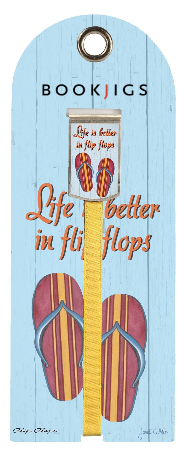 Coastal Bookjig: Flip Flops - SpectrumStore SG