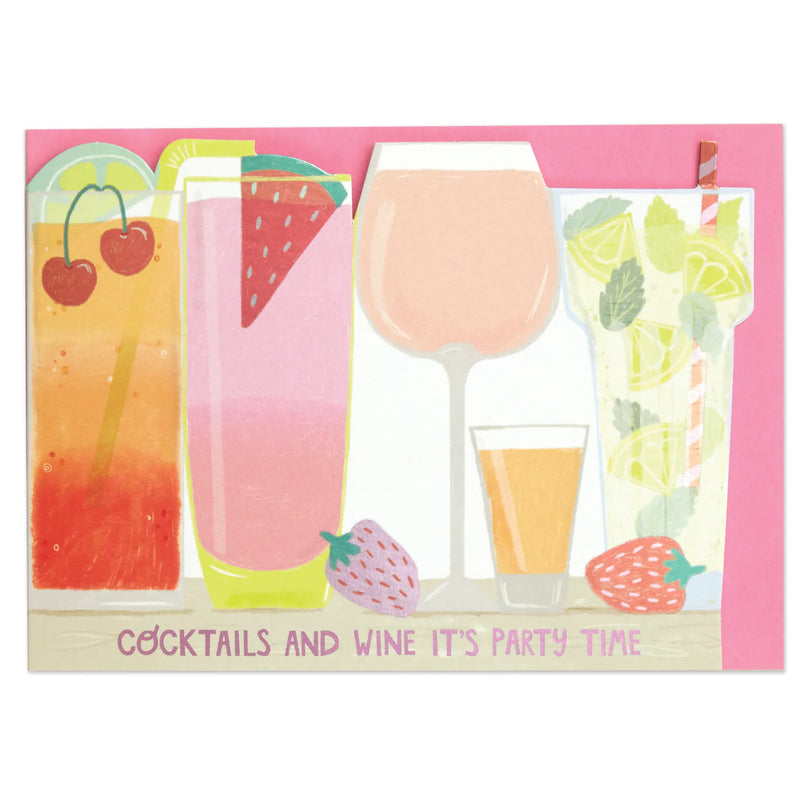 Cocktails And Wine It's Party Time - SpectrumStore SG