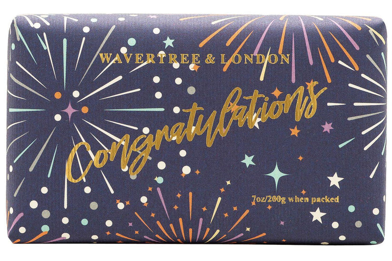 Congratulations - Peony Fragrance Soap Bar - SpectrumStore SG
