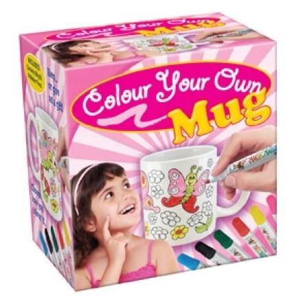 Create Your Own: Colour Your Own Mug Flower - SpectrumStore SG