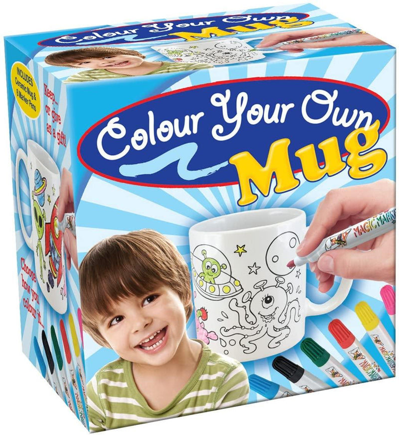Create Your Own: Colour Your Own Mug Rocket - SpectrumStore SG