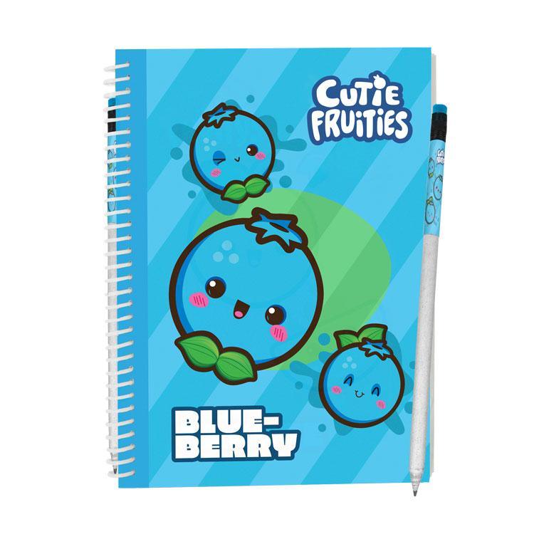 Cutie Fruities Sketch Pads: Blueberry - SpectrumStore SG