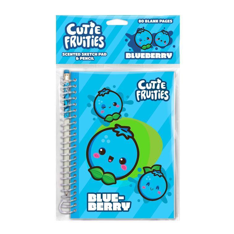 Cutie Fruities Sketch Pads: Blueberry - SpectrumStore SG