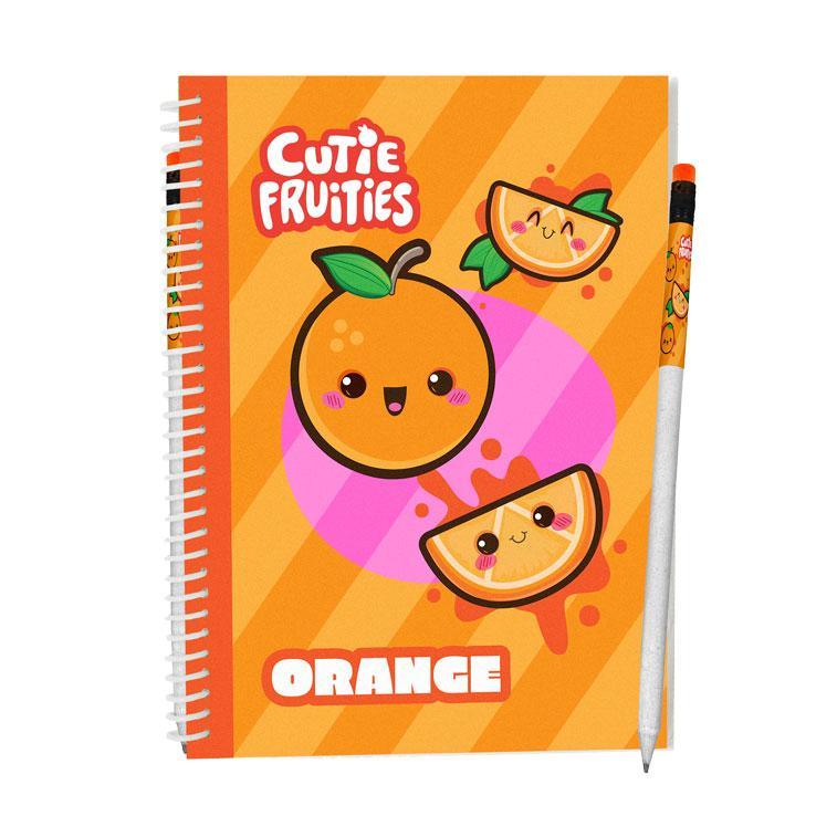 Cutie Fruities Sketch Pads: Orange - SpectrumStore SG