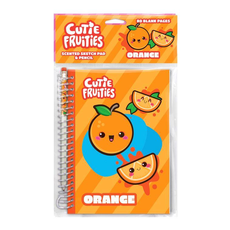 Cutie Fruities Sketch Pads: Orange - SpectrumStore SG