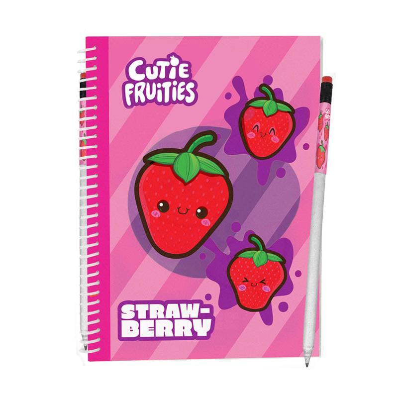 Cutie Fruities Sketch Pads: Strawberry - SpectrumStore SG