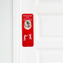 Danger Area Door Hanger - SpectrumStore SG