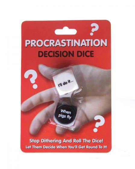 Decision Dice: Procrastination - SpectrumStore SG