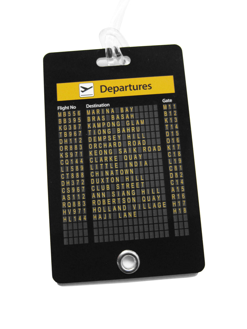 Departure Board Luggage Tag - SpectrumStore SG