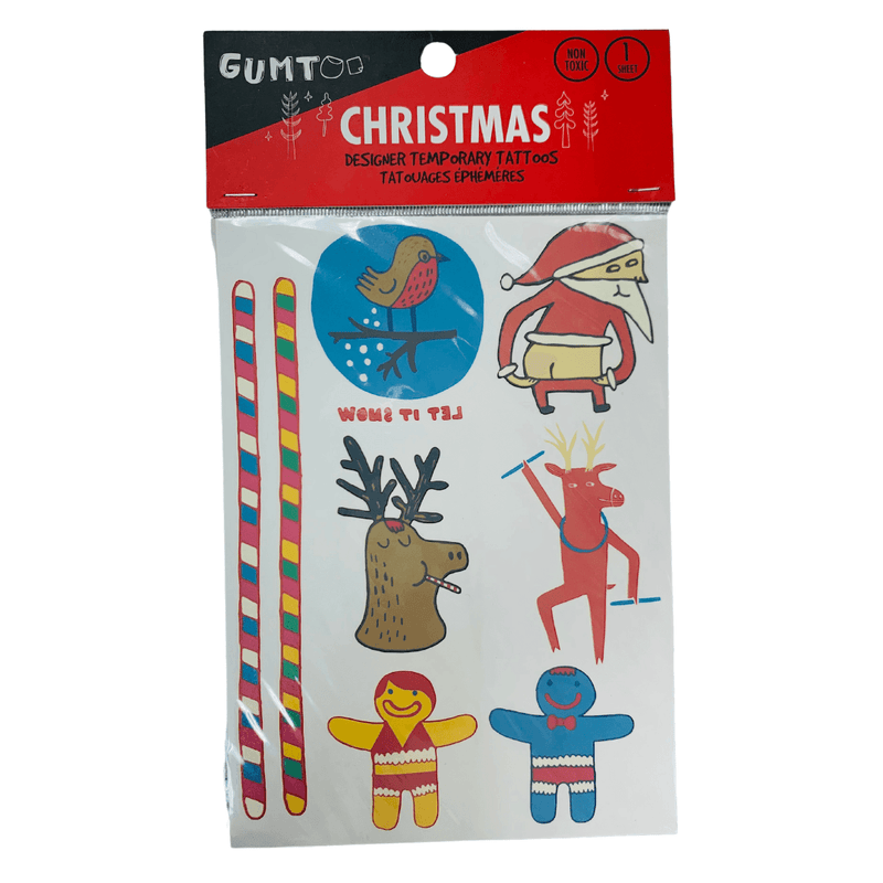 Designer Temporary Tattoos: Christmas - SpectrumStore SG