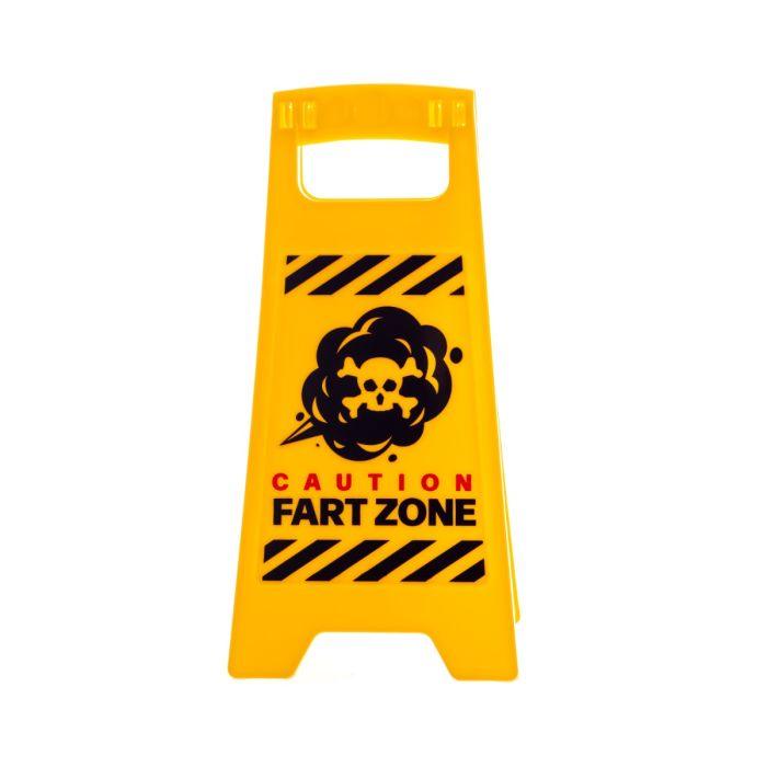 Desk Warning Sign - Fart Zone - SpectrumStore SG