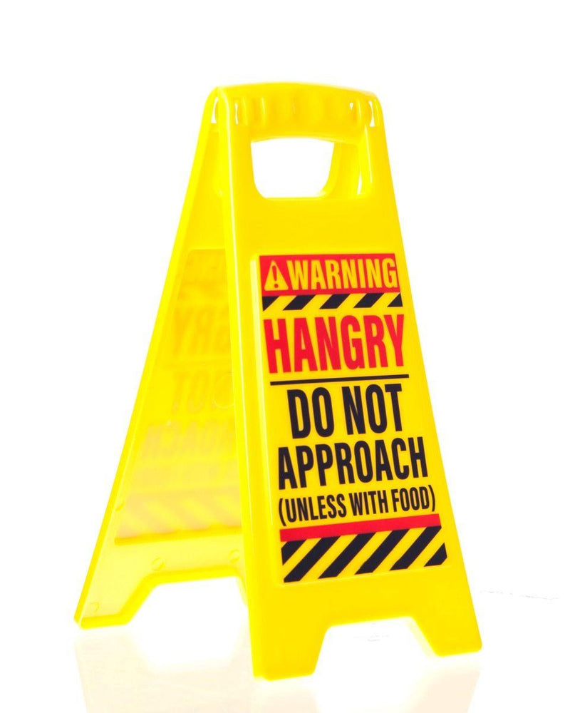 Desk Warning Sign - Hangry - SpectrumStore SG