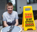 Desk Warning Sign - Hangry - SpectrumStore SG