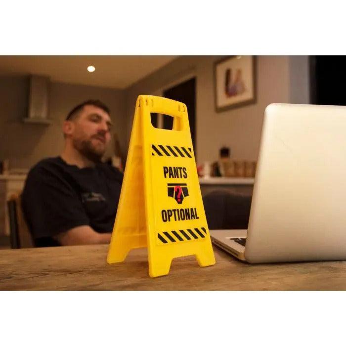 Desk Warning Sign - Virtual Meeting - SpectrumStore SG