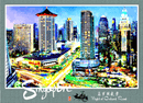 DK Studio Post Card - Night of Orchard Road - SpectrumStore SG