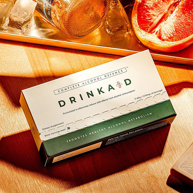 DrinkAid: Complete Alcohol Defence (1 Box) - SpectrumStore SG