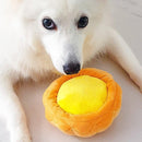 Egg Tart Squeaker Chew Toy - SpectrumStore SG