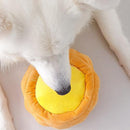 Egg Tart Squeaker Chew Toy - SpectrumStore SG