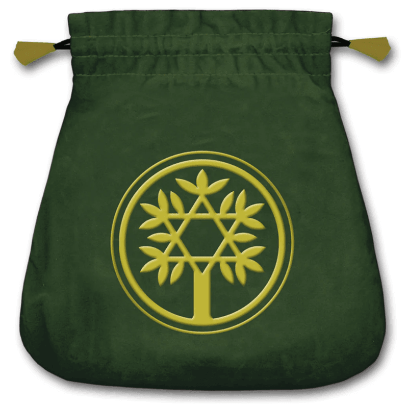 Embroidered Tarot Bag - Celtic Tree - SpectrumStore SG