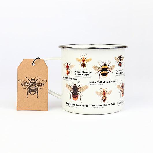 Enamel Mug: Bombus Bee - SpectrumStore SG