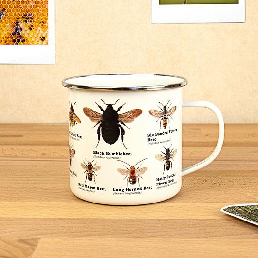 Enamel Mug: Bombus Bee - SpectrumStore SG