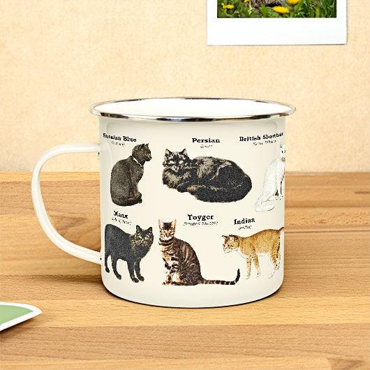 Enamel Mug: Cats - SpectrumStore SG