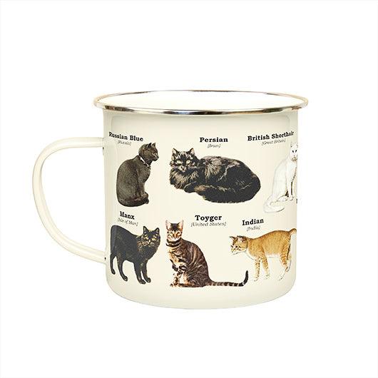 Enamel Mug: Cats - SpectrumStore SG