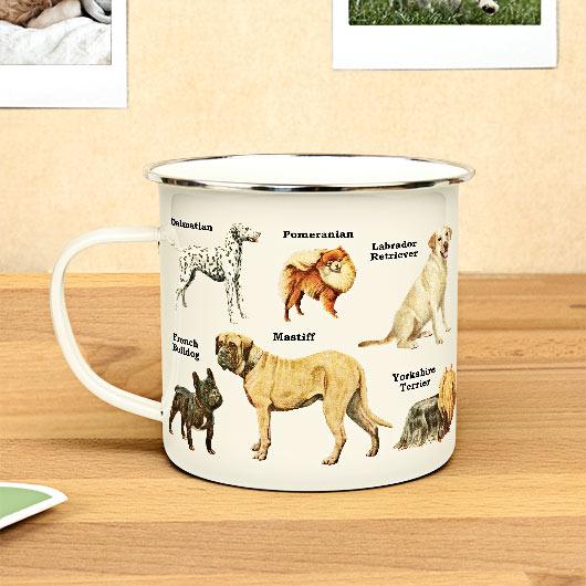 Enamel Mug: Dogs - SpectrumStore SG