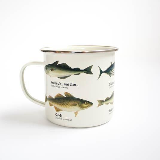 Enamel Mug: Fish - SpectrumStore SG